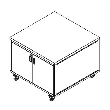 Commerciële keuken roestvrijstalen kasten